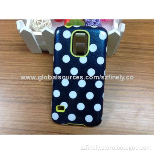IML Case for Samsung Galaxy S5, IMD with Double Injections, New Technology, High-quality